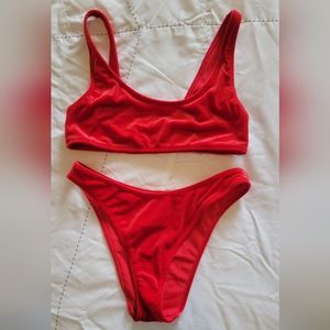 Kendall & Kylie Red Bikini Set